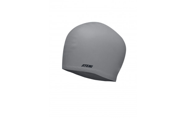 Шапочка для плавания Atemi long hair cap Asphalt grey TLH1GY серый 600_380