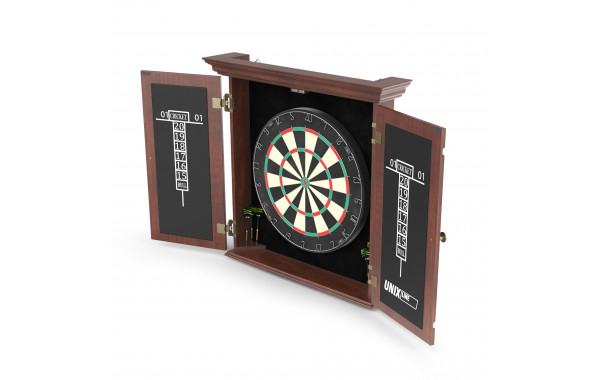 Дартс Dartboard d46cm Wood Unix Line DBD46WD 600_380