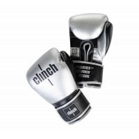 Перчатки боксерские Clinch Punch 2.0 C141 серебристо-черный