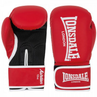 Перчатки тренировочные 12oz Lonsdale Ashdon 160011 12 RD красный