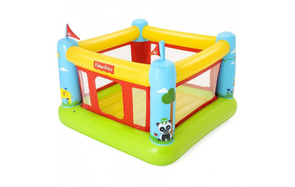 Игровой центр-батут 175х173х135см Bestway Fisher Price 93553 600_380