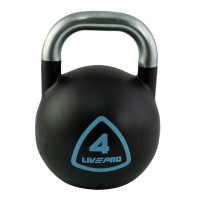 Соревновательная гиря 4 кг Live Pro Steel Competition Kettlebell LP8042-4