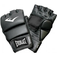 Перчатки тренировочные Everlast Grappling SM-LXL черный 7772SMU