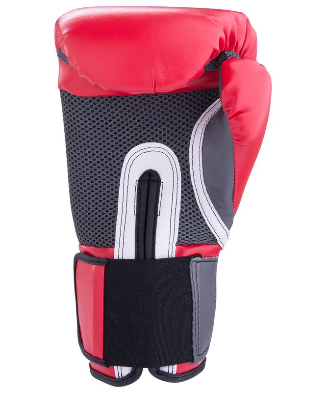 Перчатки боксерские Everlast Pro Style Elite 2110E, 10oz, к/з, красный 665_800