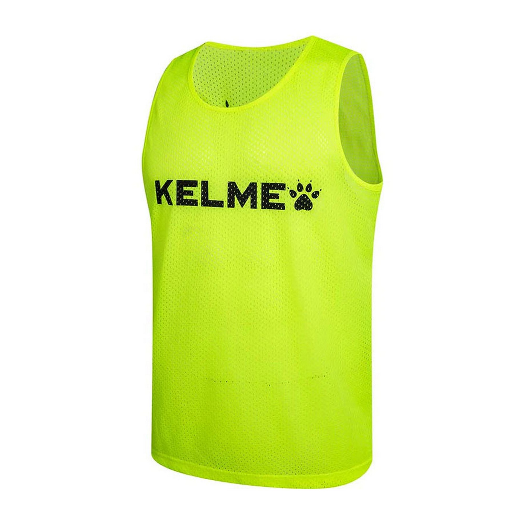 Манишка тренировочная детская Kelme Training Kids 8051BX3001-930-140 желтый 2000_2000