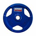 Диск обрезиненный 20кг Johns 91010 -20С синий 120_120